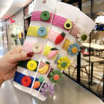 Flower Hair Pins - Cute Cartoon Clip Set OEM