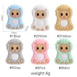 Silicone Baby Teether Manufacturer - Clearance Sale Sheep Shaped Chewing Teethers Wholesale Infant Toy