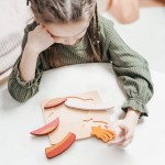 Wooden Puzzle Toy Manufacturer - Musical Planet Astronaut Rocket Nesting for 2-4 Years Unisex