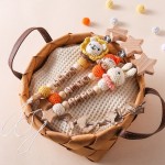 Baby Pacifier Clip Manufacturer - RTS Beech Bead Animal Soft Material Nipple for Newborns