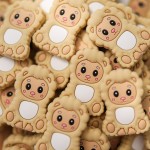 Silicone Baby Teether Manufacturer - Clearance Sale Sheep Shaped Chewing Teethers Wholesale Infant Toy