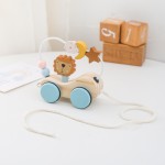 Wooden Train Set Manufacturer - New Arrival Montessori Baby Trailer & Educational Toys for Toddlers