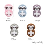 Silicone Animal Teether Manufacturer - Wholesale New BPA Free Organic Food Grade Sloth Gel Toy Unisex