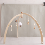 Baby Activity Gym Rack Manufacturer - Wooden Triangular Handmade Durable Fitness Frame Play Gym OEM