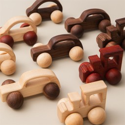 Maple Train Wooden Toys Manufacturer - Wholesale with Wheels Teething & Newborn Gift for Children