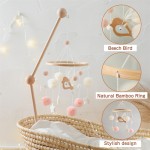 Baby Mobile Manufacturer - Handmade Musical Nursery Decor Felt with Wooden Frame Soft Toy for Room