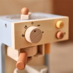 Wooden Pretend Play Toy Set Manufacturer - Unisex Coffee Machine Customizable Educational for Babies Preschool