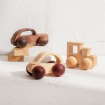 Maple Train Wooden Toys Manufacturer - Wholesale with Wheels Teething & Newborn Gift for Children