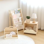 Children's Storage Table Manufacturer - with Bookshelf Combination Design to Foster Happy Habits