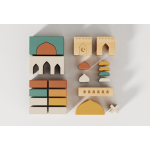 Wooden Masjid Building Blocks Manufacturer - Islamic Educational Toy Sets for Kids Gift