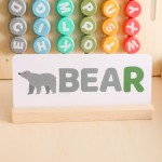 Wooden Math Educational Cards Manufacturer - Montessori Kids Cognitive Word Toys