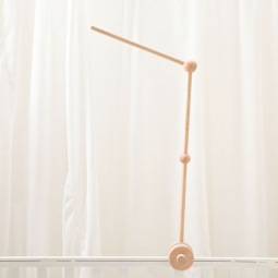 Wooden Bed Bell Stand Manufacturer - Nursery Mobile Soft Toy Infant Crib Mobile Bracket Holder