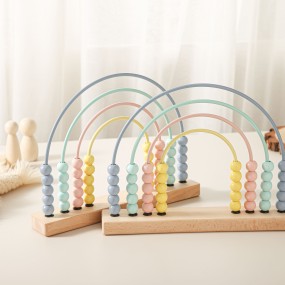 Montessori Math Toys Manufacturer - OEM Wooden Educational Beads for Early Learning Calculation