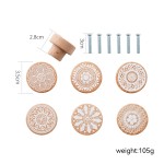Wooden Drawer Knobs Manufacturer - Hot with Various Patterns Unisex Educational Toys for Kids 2-4 Years