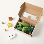 Wooden Ornaments Manufacturer - OEM Modern Forest Tree Home Decor Gift for Christmas Desktop