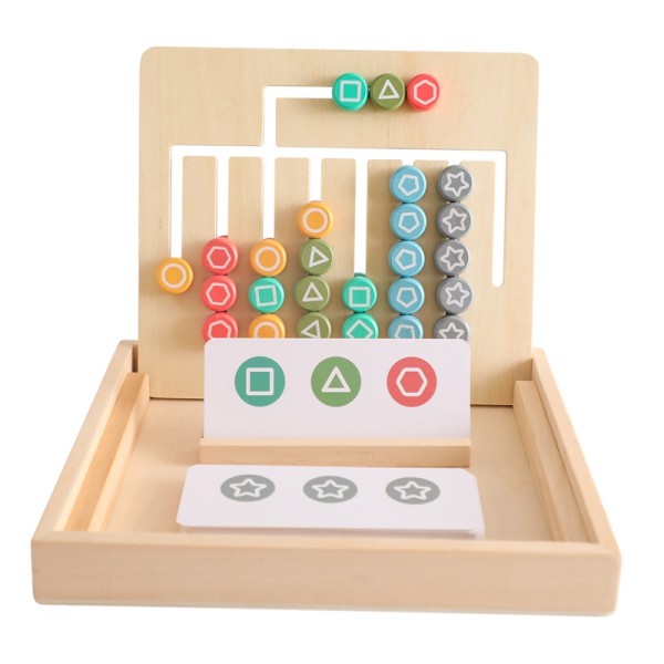 Wooden Math Educational Cards Manufacturer - Montessori Kids Cognitive Word Toys