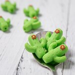 Wooden Beads Manufacturer - Organic BPA Cactus Flower Food Grade Loose for Jewelry Making Toys