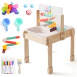 Wooden Sand Water Table Manufacturer - Modern Baby Furniture with Learning Play Features Unique Play Desk