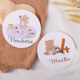 Montessori Cognitive Cards Manufacturer - Best-Selling Bear Double-Sided Mileage Film Learning Toy