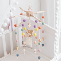 Baby Mobile Toy Manufacturer - Trojan Horse Style Tassel-Hanging with Bed Bell for Infant Room Decor