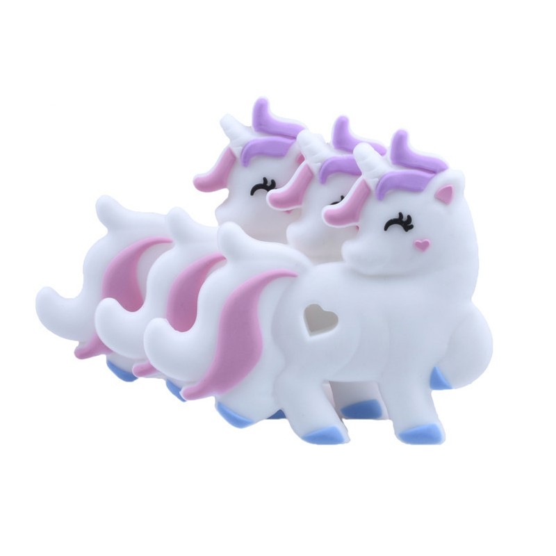 Silicone Teether Toys Manufacturer - Food Grade BPA-Free Unicorn Sensory Unicorn Style for Baby