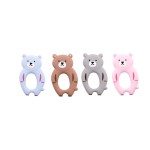Silicone Baby Teether Manufacturer - OEM Wholesale Food Grade Soft Bear BPA Free Safe Adorable