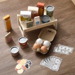 Wooden Food Market Game Manufacturer - Montessori Toy Set Early Educational Mini Preschool Role Play 2-6 Years