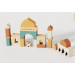 Wooden Masjid Building Blocks Manufacturer - Islamic Educational Toy Sets for Kids Gift