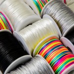 Satin Silk Cord Rolls Manufacturer - 75M for DIY Baby Teething Necklace