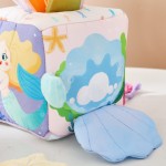 Baby Sensory Toy Manufacturer - CE Certified Tissue Box Soft Fabric Quiet with Mirror Montessori