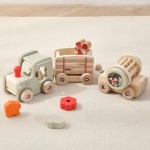 Small Train Puzzle Toy Manufacturer - New Upgraded Multifunctional Drag Drop Plastic Montessori for Children