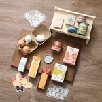 Wooden Food Market Game Manufacturer - Montessori Toy Set Early Educational Mini Preschool Role Play 2-6 Years