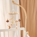Wooden Bed Bell Holder Manufacturer - Hanging Toy Baby Mobile Arm Frame Nursery Crib Decoration