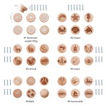 Wooden Drawer Knobs Manufacturer - Hot with Various Patterns Unisex Educational Toys for Kids 2-4 Years