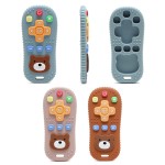 Silicone Remote Control Teether Manufacturer - OEM BPA Free Soft Round Food Grade for Babies 0-24 Months