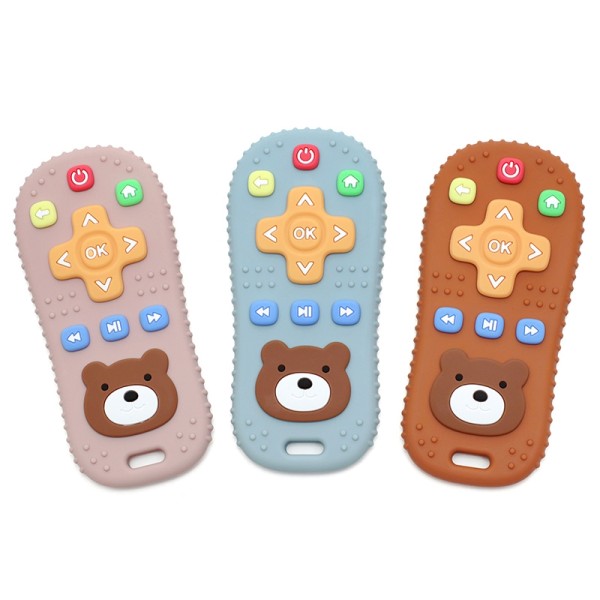 Silicone Remote Control Teether Manufacturer - Cute Eco-Friendly Durable BPA Free Soft Food Grade 0-24 Months