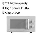 Microwave Oven - 20L Home Cooking Electric Factory