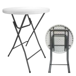 Folding Table - Round Cocktail Outdoor