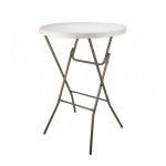 Folding Table - Round Cocktail Outdoor