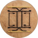 Folding Table - Round Banquet Restaurant