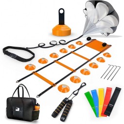 Agility Training Set Manufacturer - Colorful Sports Speed Football Cone Marker Equipment Ladder Cones for Soccer