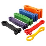 Latex Exercise Bands Manufacturer - 100% Natural TPE Elastic Stretch Custom Resistance Various Colors
