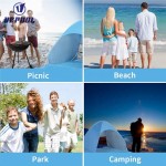 Beach Sun Shelter Manufacturer - Portable UV protection PopUp Canopy Automatic Shade Tent for Camping Fishing