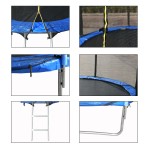 Outdoor Trampoline Manufacturer - 6FT 10FT 14FT 16FT Elastic for Adults and Kids Large for Girls