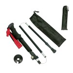 Hiking Trekking Poles Manufacturer - Aluminum Collapsible Adjustable 110-135cm for Mountaineering