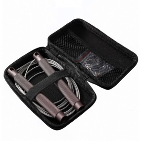 Skipping Rope Manufacturer - Ultra Light Aluminium Handle High Speed Bearing Adjustable Length Nylon PVC Coated