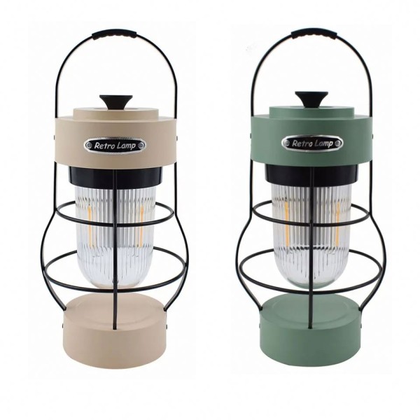 Camping Lantern Manufacturer - Portable New Rechargeable Emergency Retro LED Outdoor Camping Lights