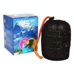 Camping Cookware Set Manufacturer - Outdoor Hiking 1-2 Person Lightweight Cooking Pots for One Person Survival