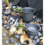 Camping Cookware Set Manufacturer - Outdoor Hiking 1-2 Person Lightweight Cooking Pots for One Person Survival