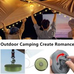 Rechargeable Camping Lights Manufacturer - String Adjustable Modes LED Lantern for Tent Christmas Decor